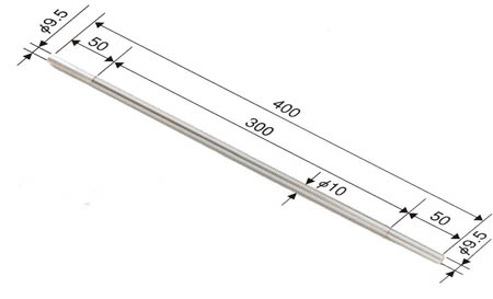 OSP涂布刮棒的形狀圖
